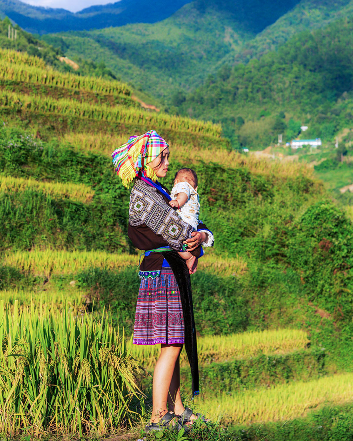 Hmong Mother and Child