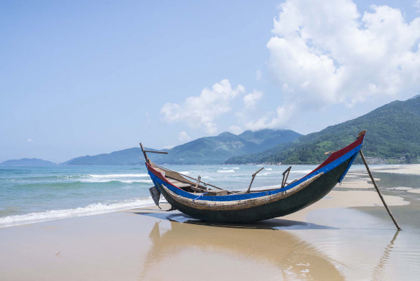 Lang Co Mountain Boat