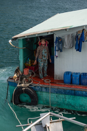 Nam Du life on boat