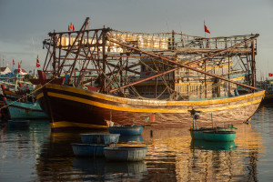 Phan Thiet squid boat